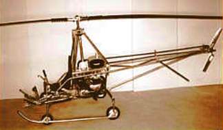 Side View of Adams Wilson Helicopter