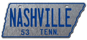 1953 Antique Tennessee License Plate Vintage REPLICA TN Auto Tag