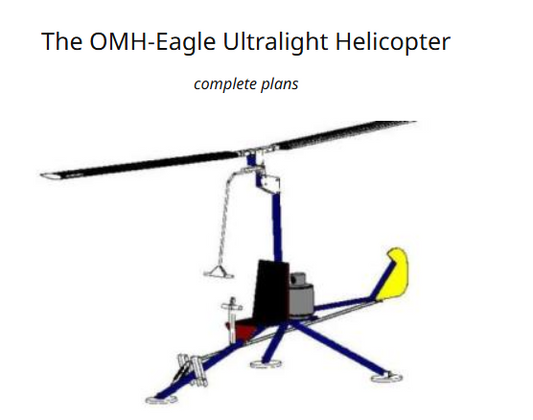 The OMH-Eagle Ultralight Helicopter