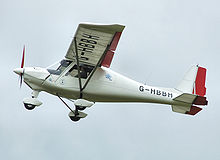 Light Sport Airplane in flight