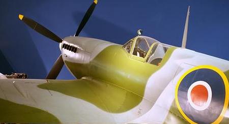 Spitfire model airplane photo